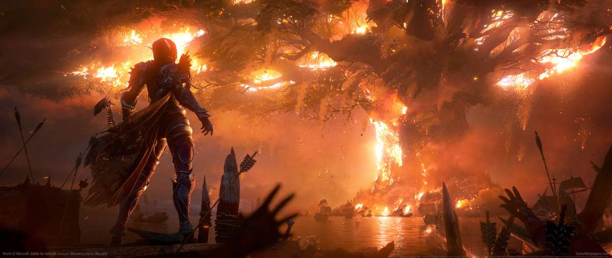 World of Warcraft: Battle for Azeroth ultrawide achtergrond 05