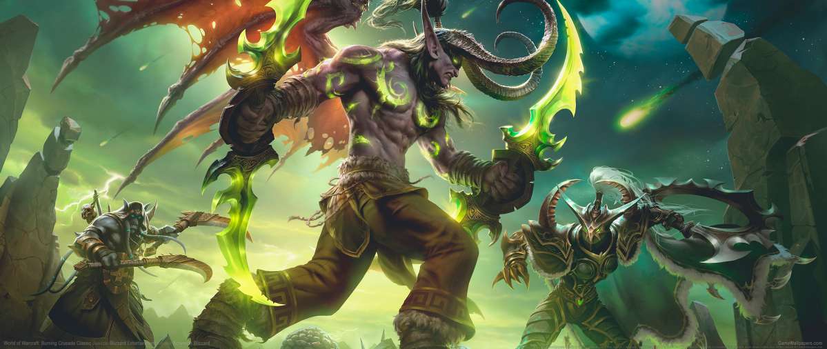 World of Warcraft: Burning Crusade Classic ultrawide achtergrond 02