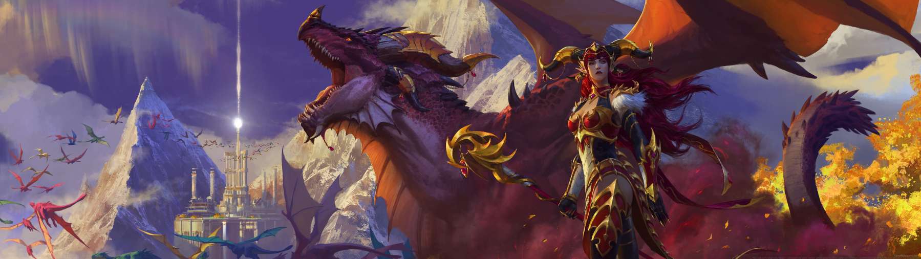 World of Warcraft: Dragonflight achtergrond
