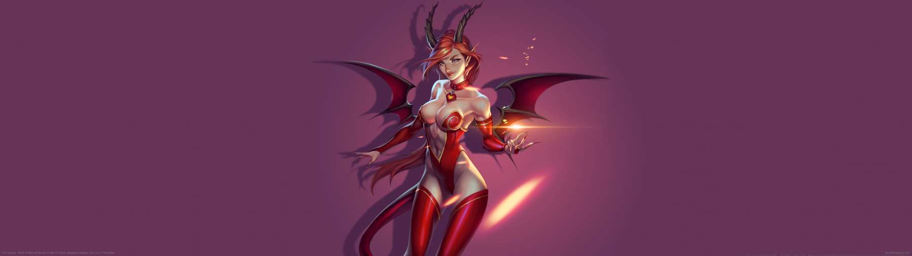 World of Warcraft fan art superwide achtergrond 03