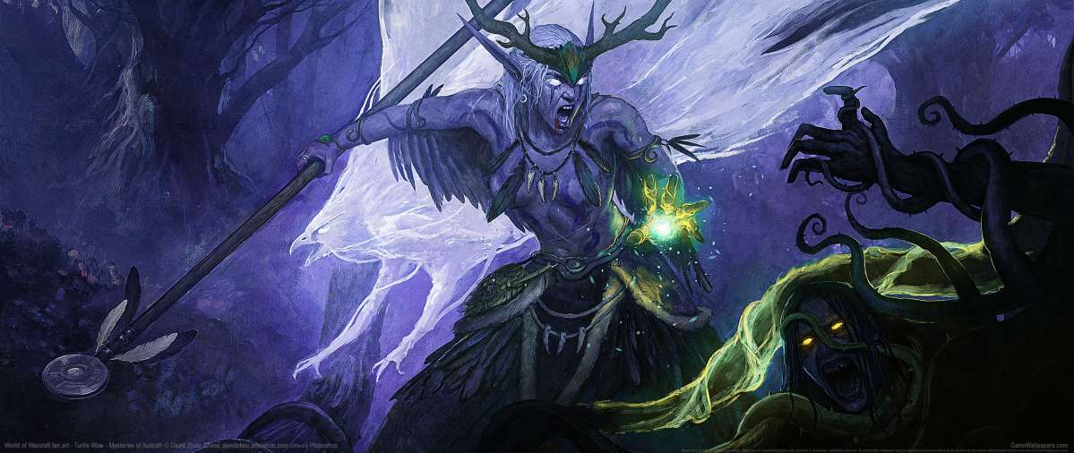 World of Warcraft fan art achtergrond