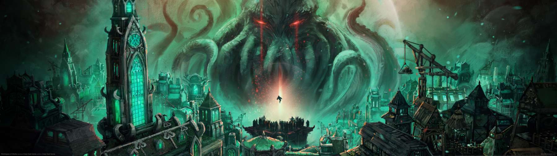 Worshippers of Cthulhu superwide achtergrond 01