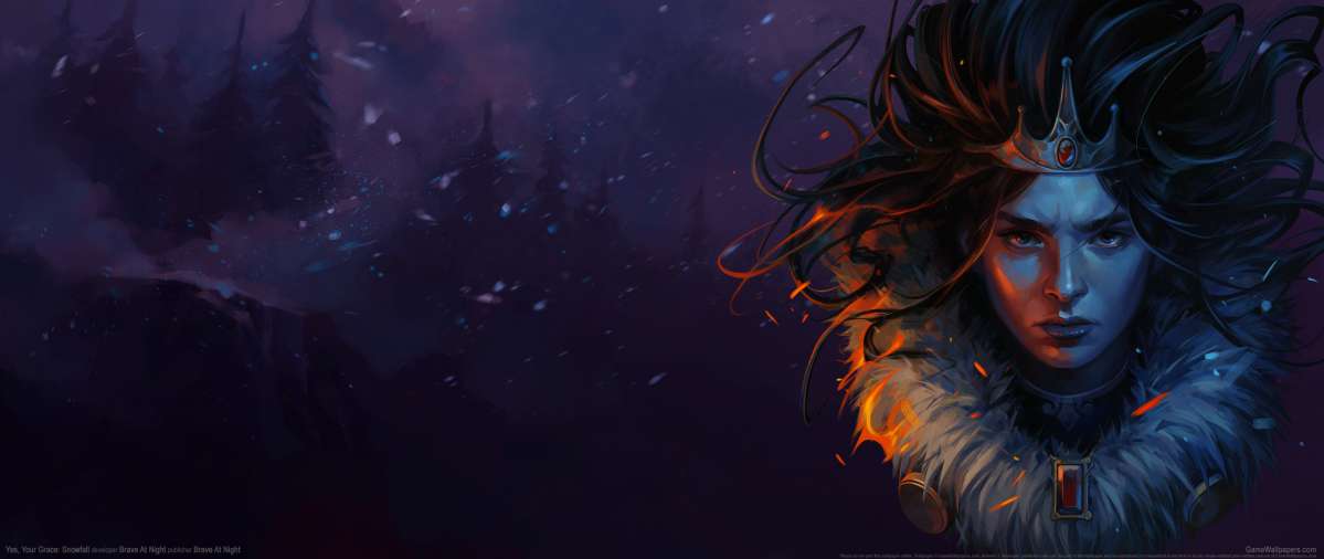 Yes, Your Grace: Snowfall achtergrond