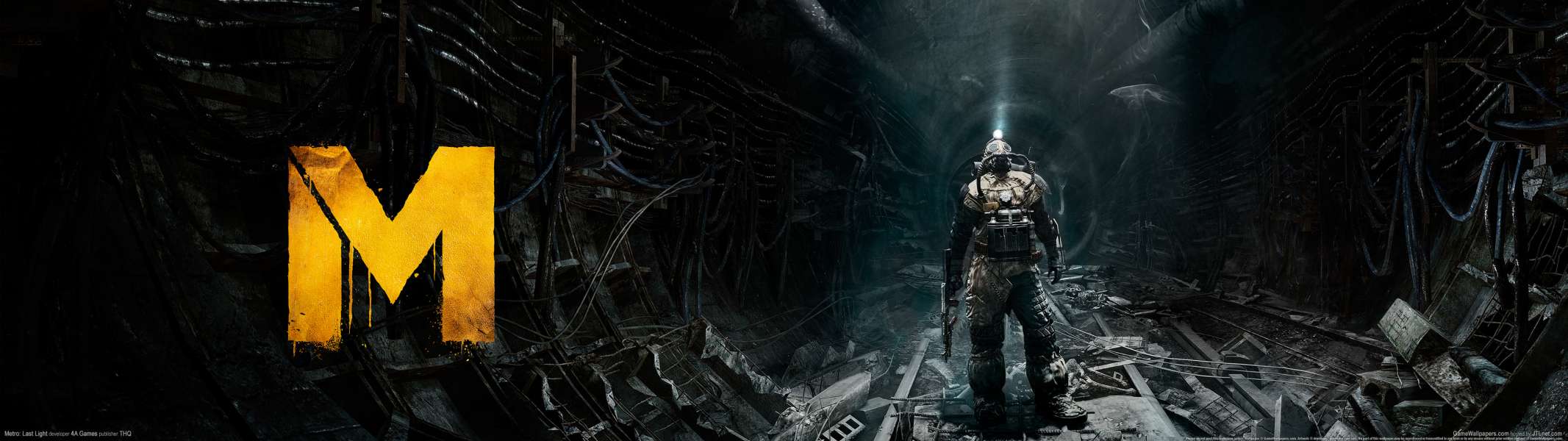 Metro: Last Light dual screen achtergrond