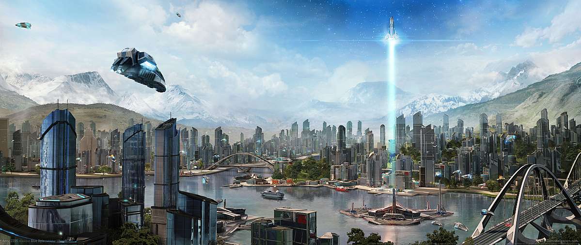 Anno 2205 ultrawide achtergrond 01