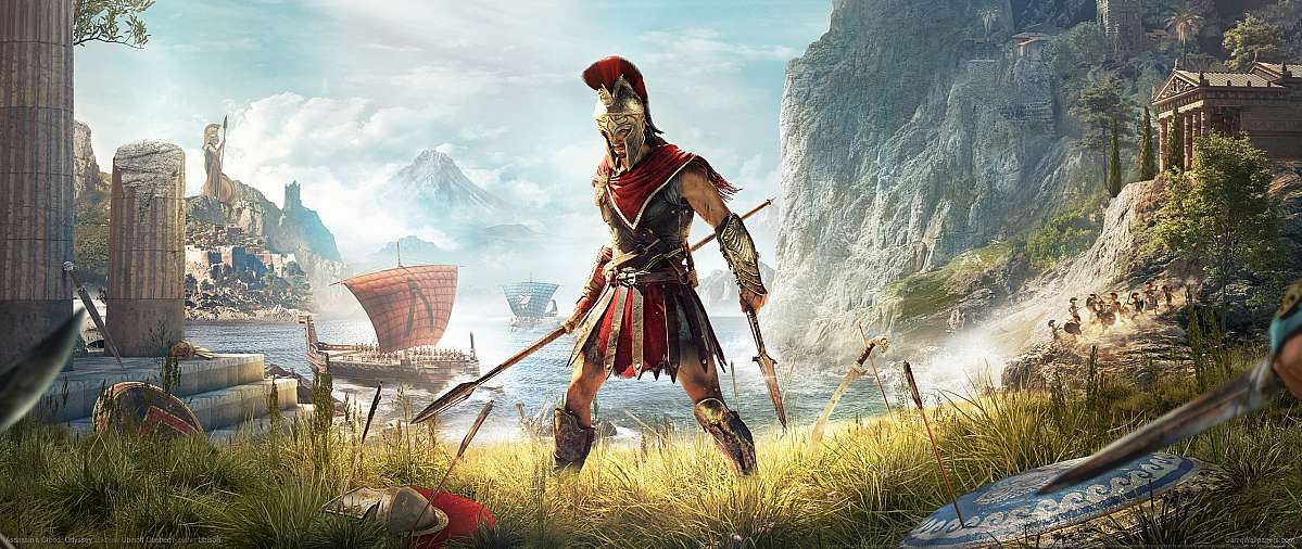 Assassin's Creed: Odyssey ultrawide achtergrond 01