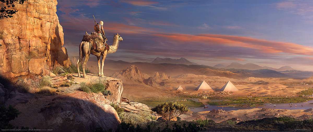 Assassin's Creed: Origins ultrawide achtergrond 03