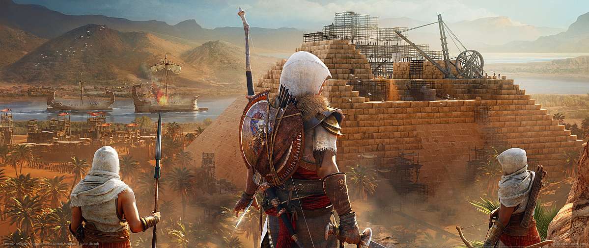 Assassin's Creed: Origins ultrawide achtergrond 13