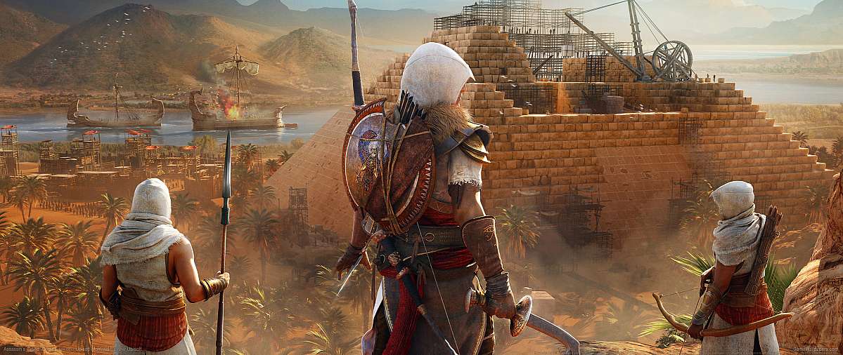 Assassin's Creed: Origins ultrawide achtergrond 14