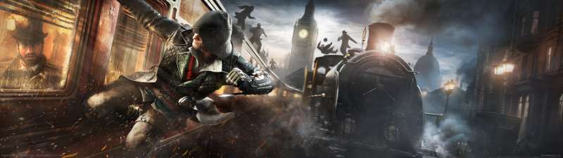 Assassin's Creed: Syndicate dual screen achtergrond