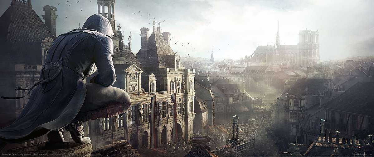 Assassin's Creed: Unity ultrawide achtergrond 13