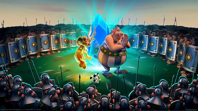 Asterix & Obelix XXL3: The Crystal Menhir achtergrond