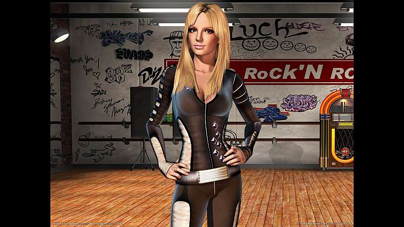 Britney's Dance Beat achtergrond