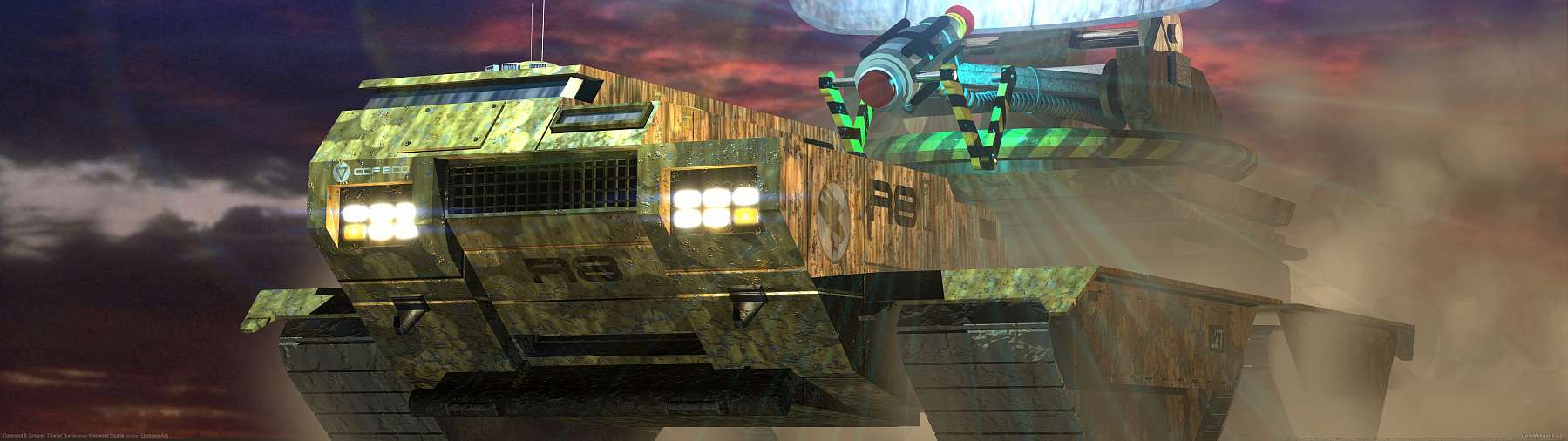 Command & Conquer: Tiberian Sun superwide achtergrond 04
