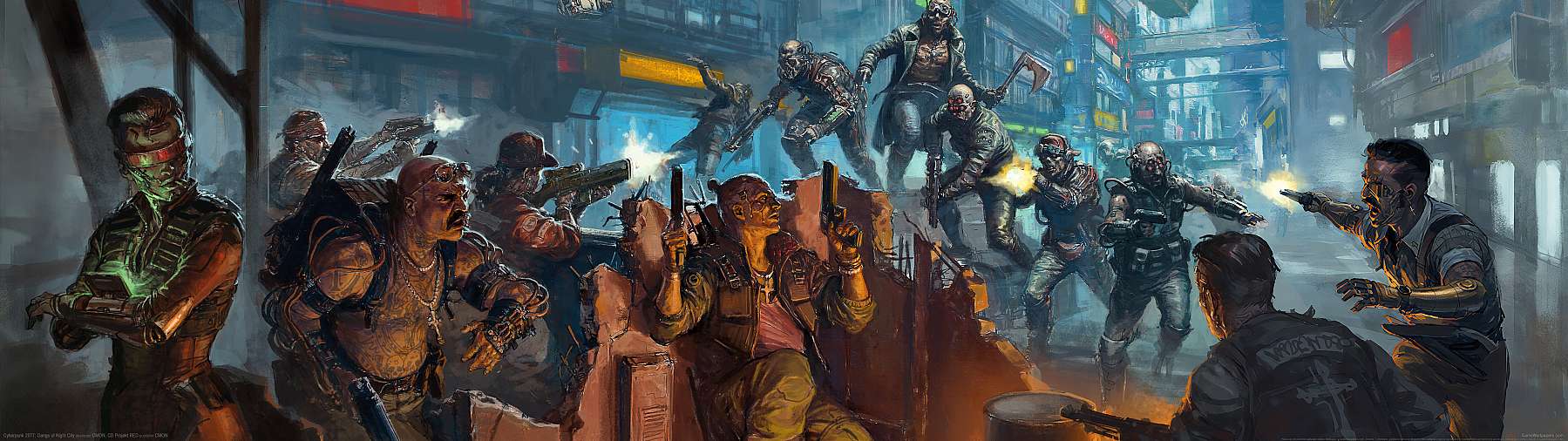 Cyberpunk 2077: Gangs of Night City achtergrond