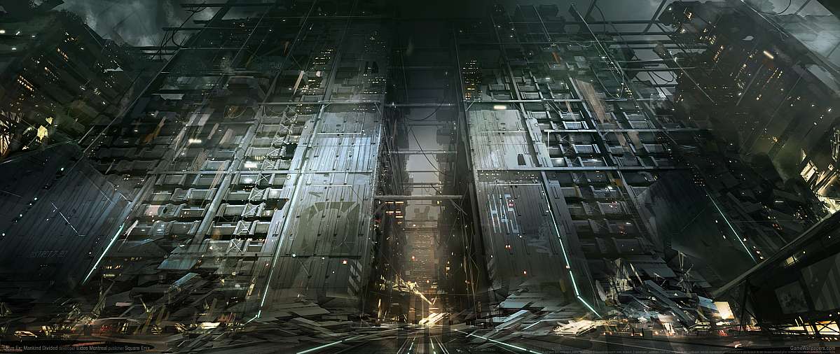 Deus Ex: Mankind Divided ultrawide achtergrond 02
