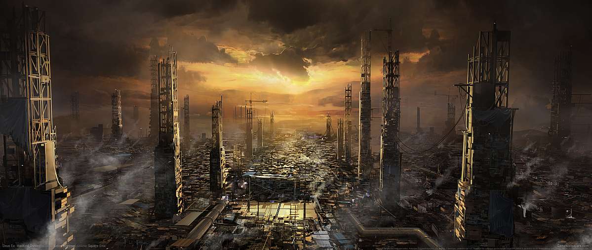 Deus Ex: Mankind Divided ultrawide achtergrond 03