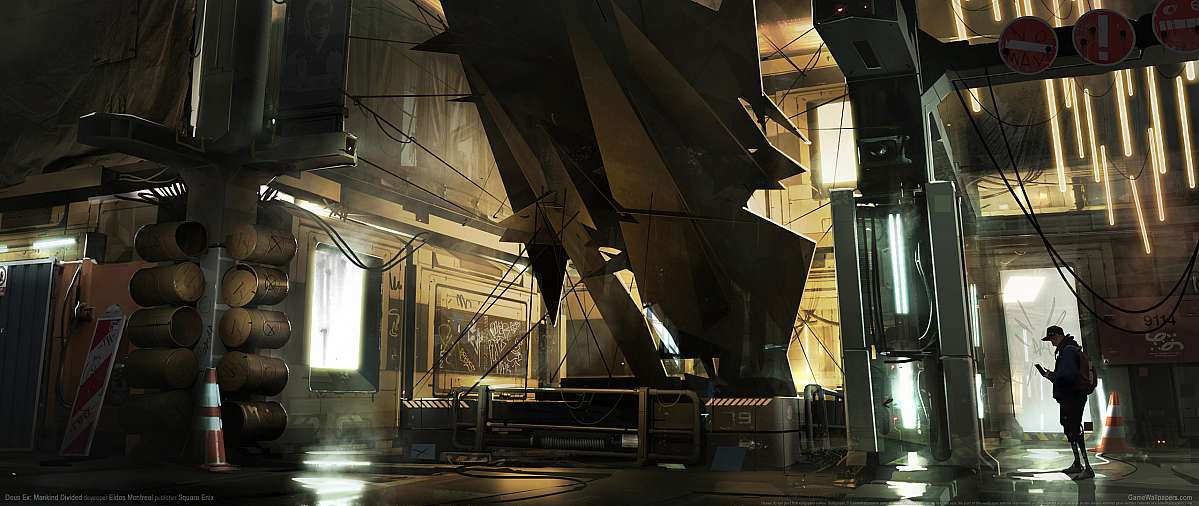Deus Ex: Mankind Divided ultrawide achtergrond 05
