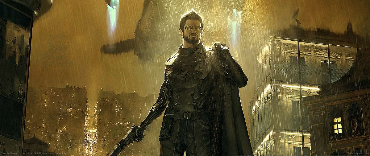 Deus Ex: Mankind Divided ultrawide achtergrond 13