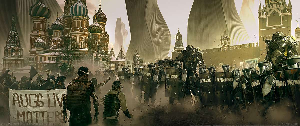 Deus Ex: Mankind Divided ultrawide achtergrond 16