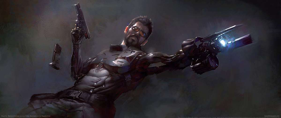 Deus Ex: Mankind Divided ultrawide achtergrond 21