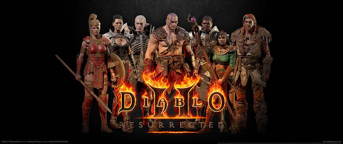 Diablo 2: Resurrected ultrawide achtergrond 03