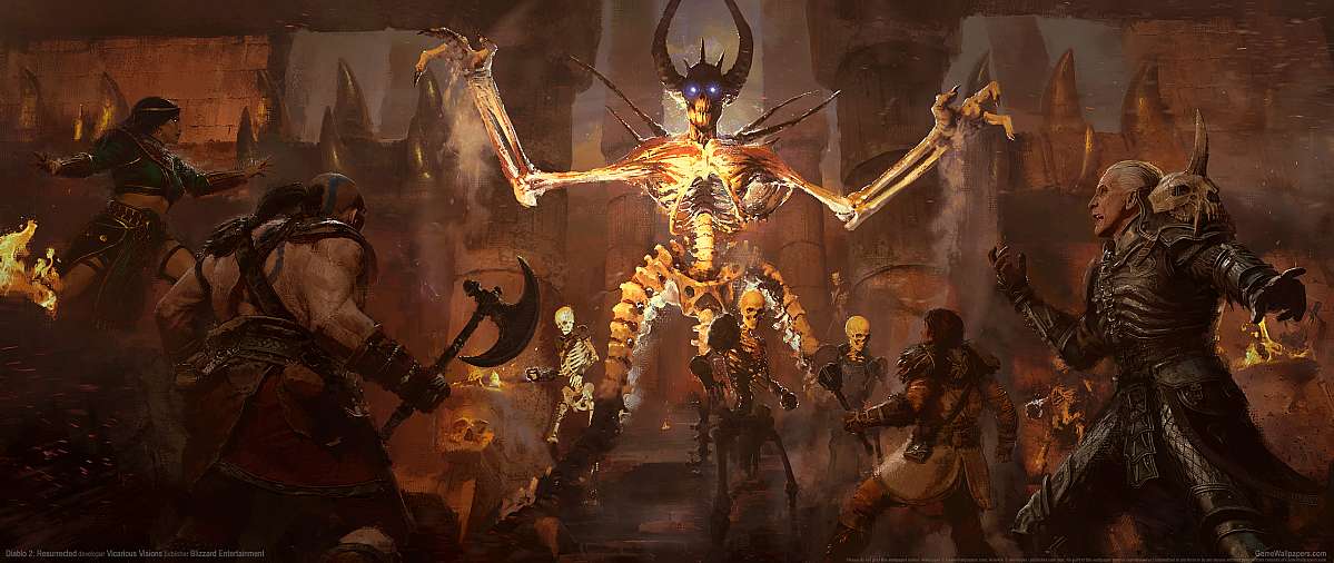 Diablo 2: Resurrected ultrawide achtergrond 04