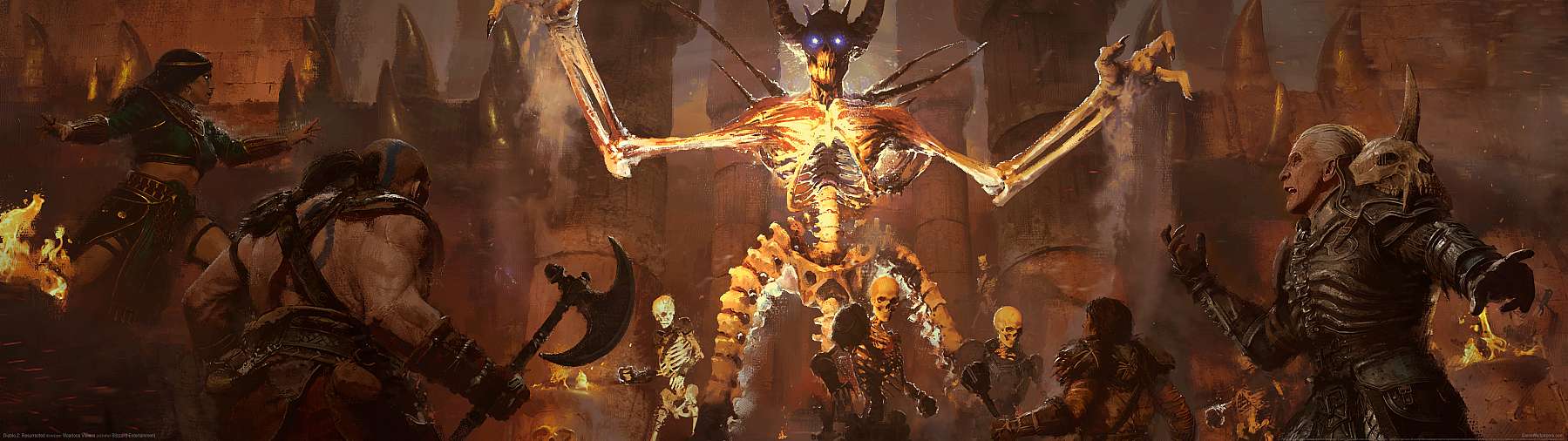 Diablo 2: Resurrected superwide achtergrond 04