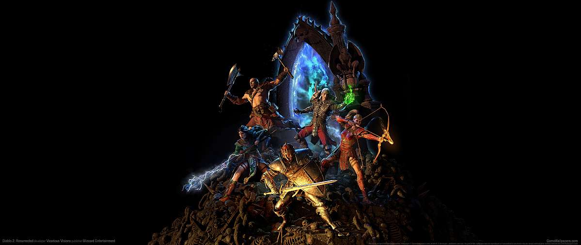 Diablo 2: Resurrected ultrawide achtergrond 07