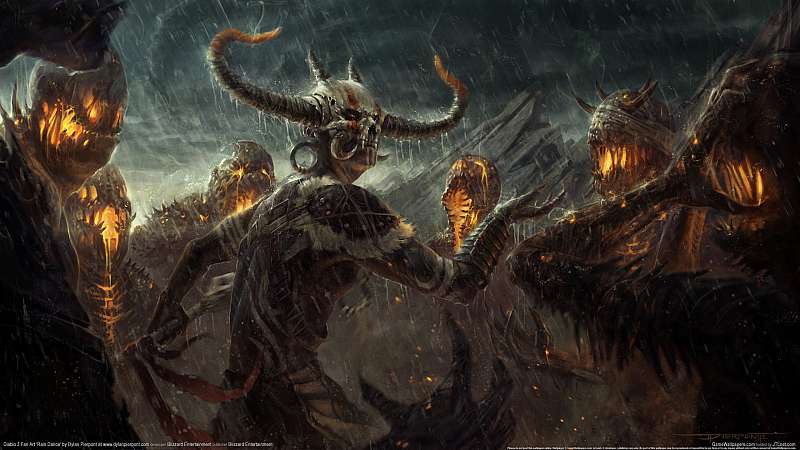 Diablo 3 Fan Art achtergrond