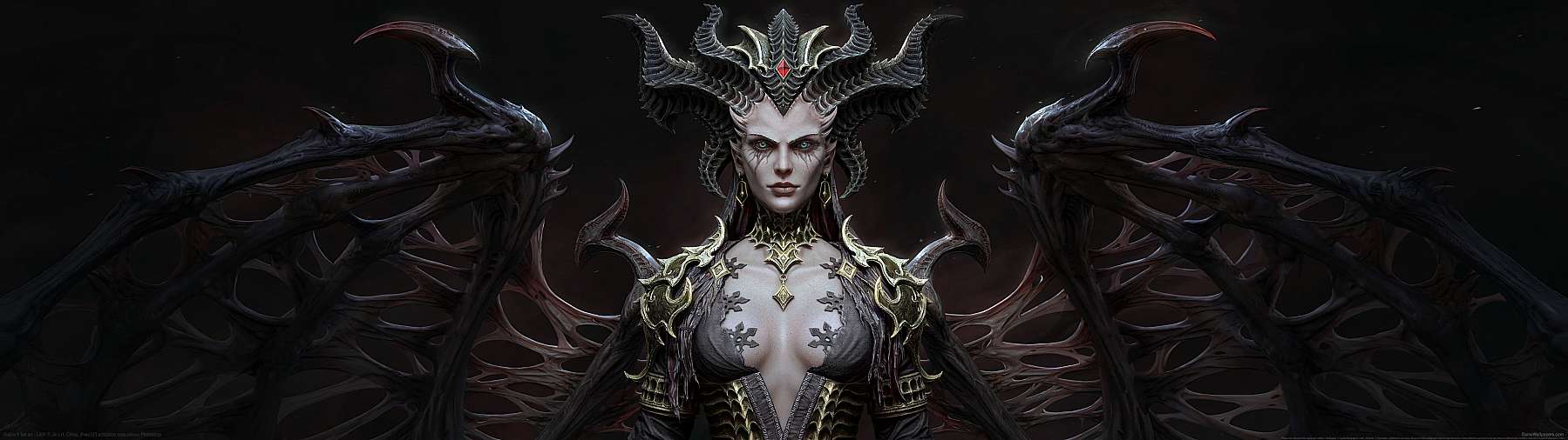 Diablo 4 fan art superwide achtergrond 06
