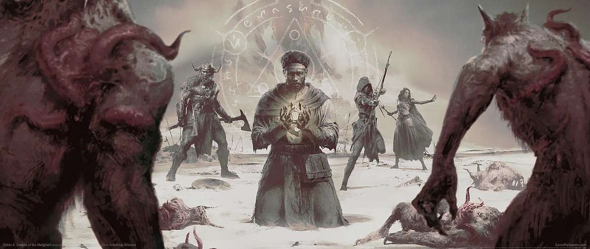 Diablo 4: Season of the Malignant ultrawide achtergrond 01