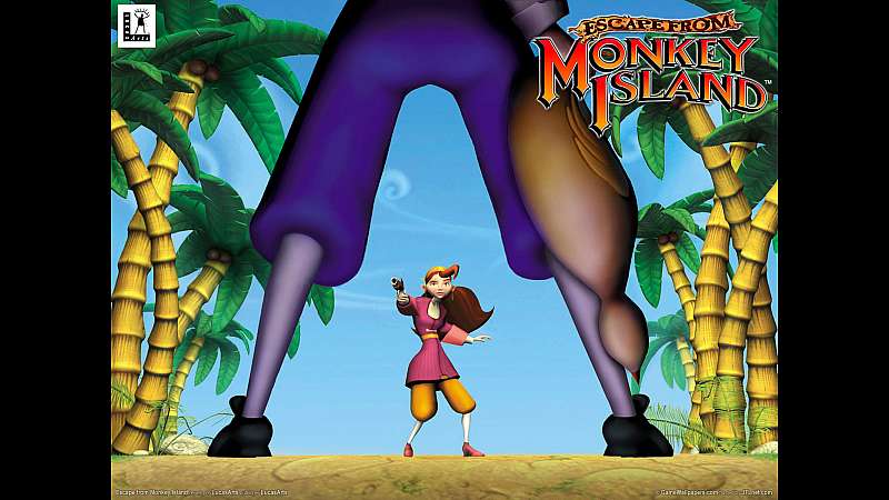 Escape from Monkey Island achtergrond
