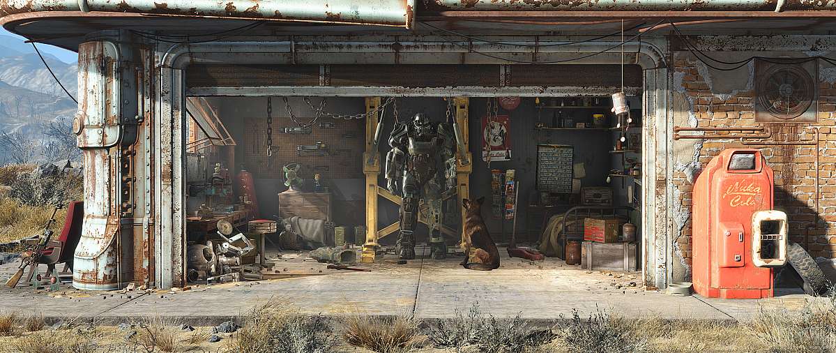 Fallout 4 ultrawide achtergrond 01