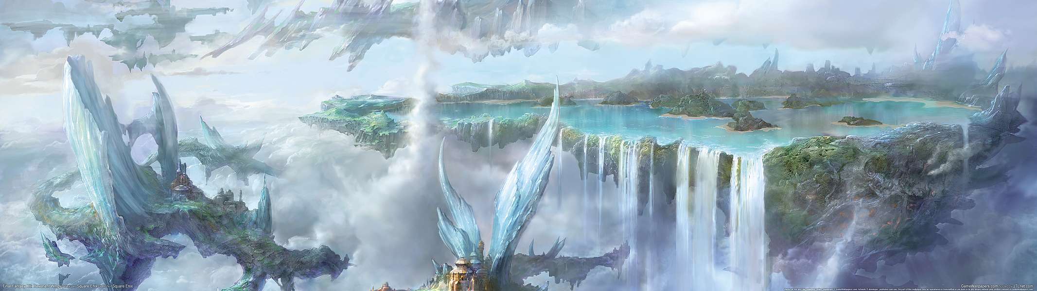 Final Fantasy 12: Revenant Wings dual screen achtergrond