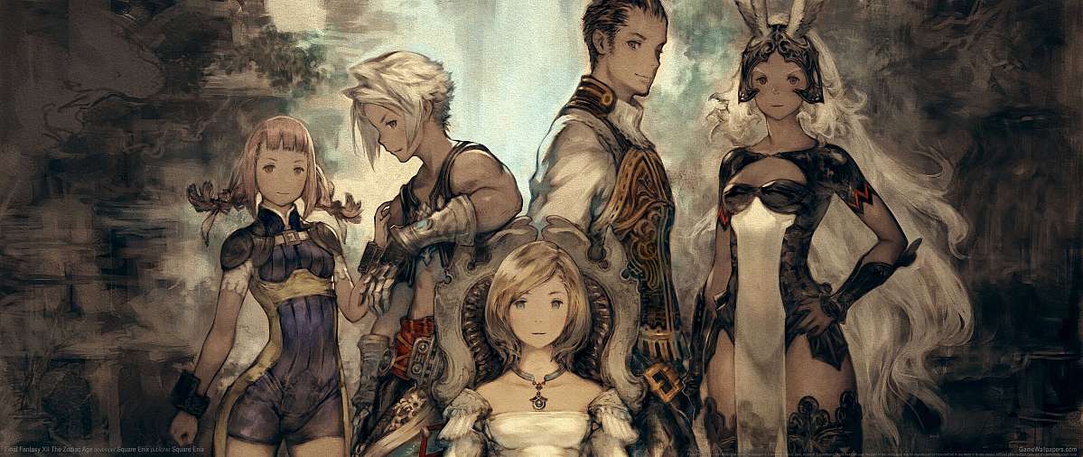 Final Fantasy XII: The Zodiac Age ultrawide achtergrond 01