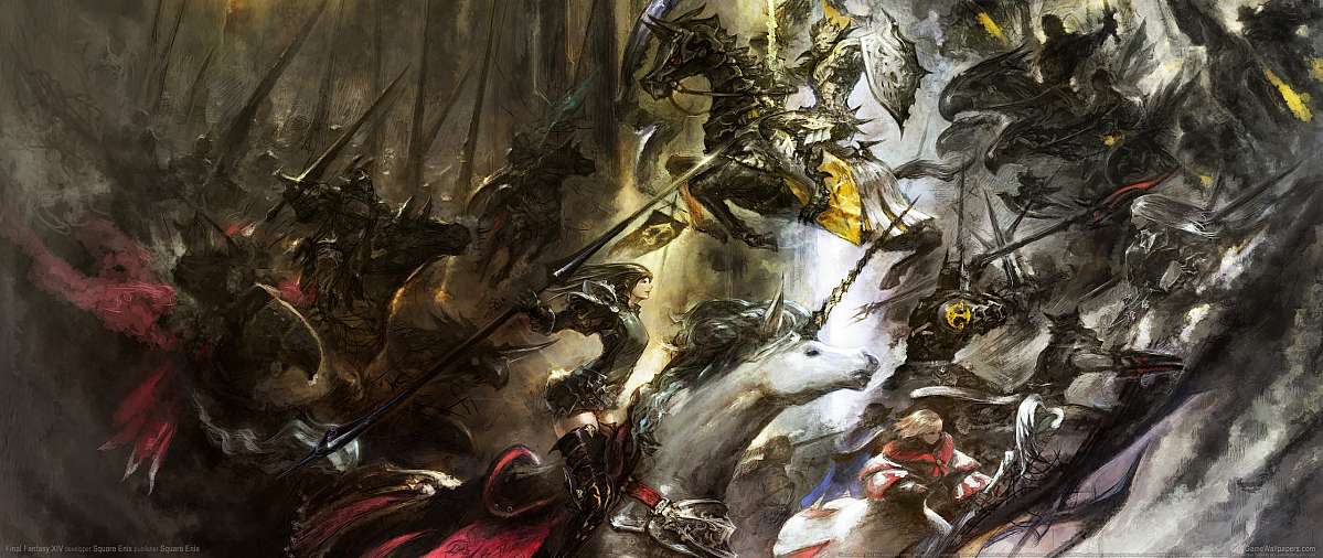Final Fantasy XIV ultrawide achtergrond 03