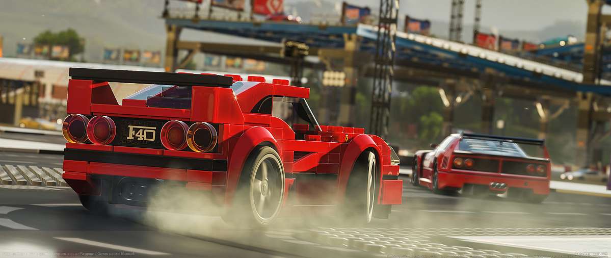 Forza Horizon 4: LEGO Speed Champions ultrawide achtergrond 01