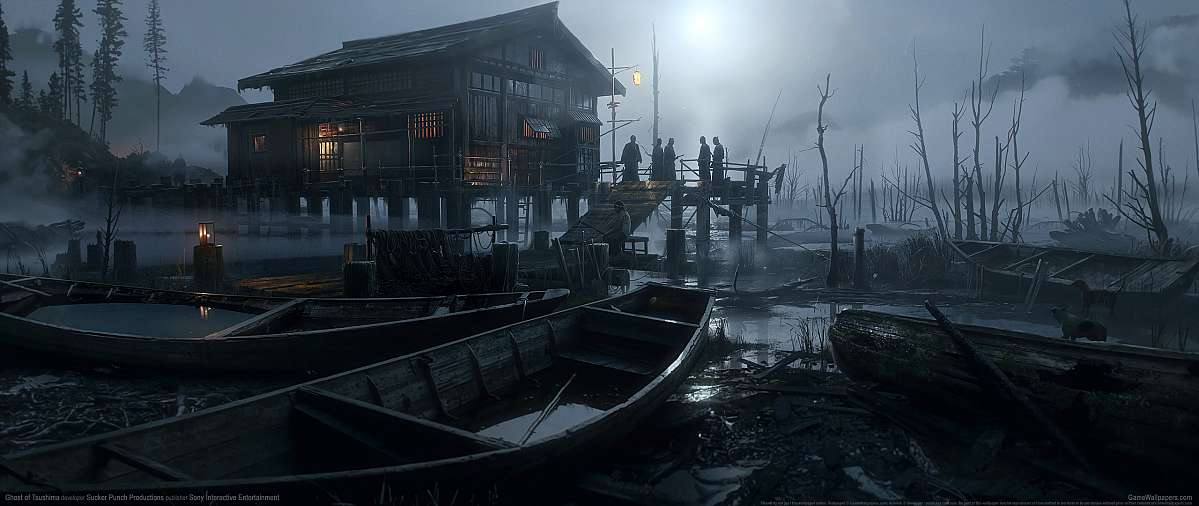Ghost of Tsushima ultrawide achtergrond 03