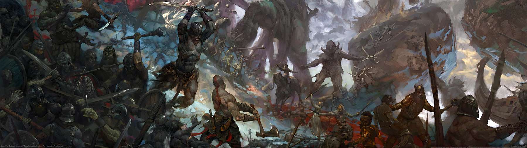 God of War: Ragnarok superwide achtergrond 07