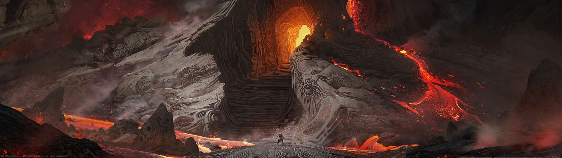God of War: Ragnarok superwide achtergrond 09