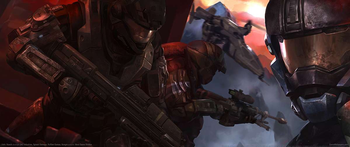 Halo: Reach ultrawide achtergrond 09