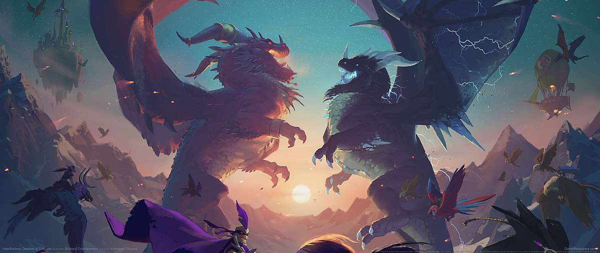 Hearthstone: Descent of Dragons achtergrond