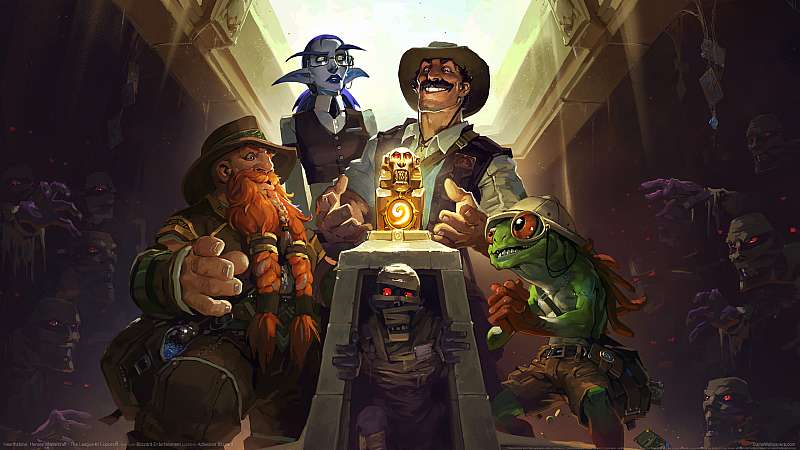 Hearthstone: Heroes of Warcraft - The League of Explorers achtergrond