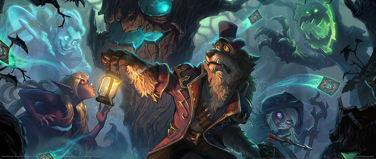 Hearthstone: Heroes of Warcraft - The Witchwood achtergrond