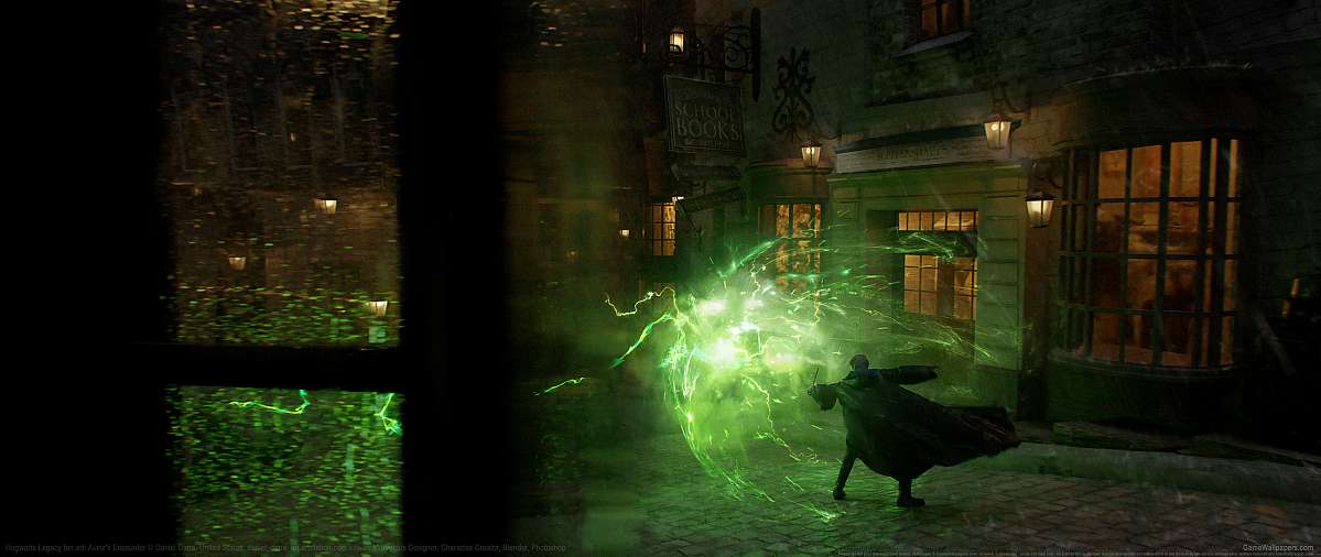 Hogwarts Legacy fan art ultrawide achtergrond 02