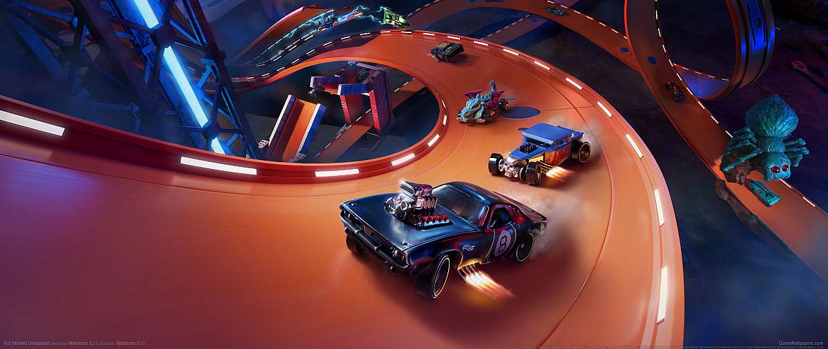 Hot Wheels Unleashed ultrawide achtergrond 01