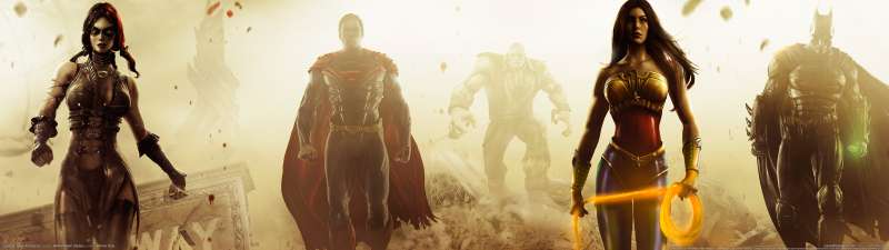 Injustice: Gods Among Us dual screen achtergrond