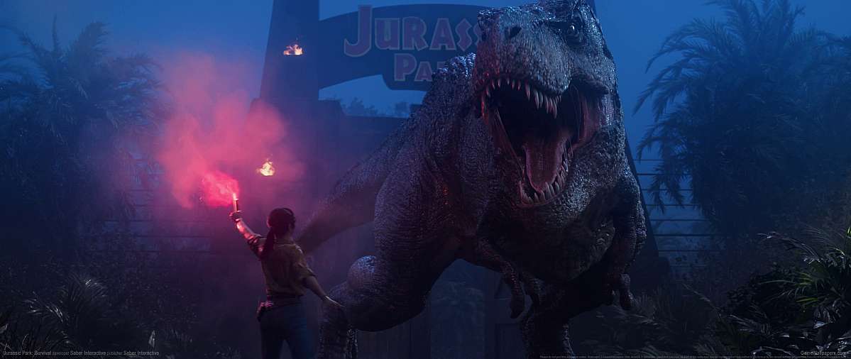 Jurassic Park: Survival ultrawide achtergrond 01