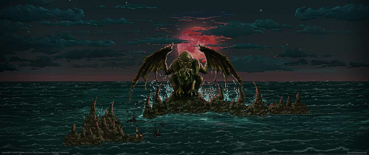 Lovecraft's Untold Stories ultrawide achtergrond 02
